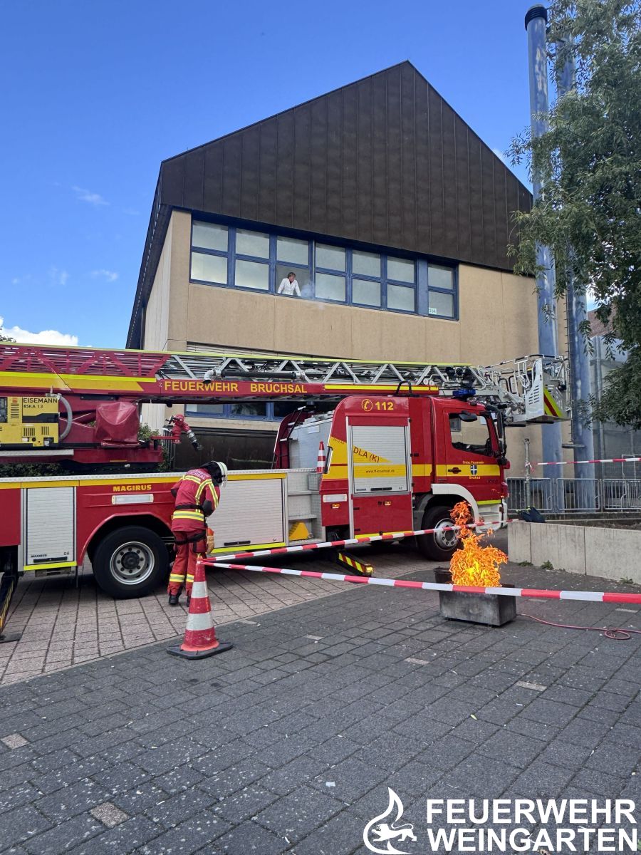 Wehrhauptübung 2026: Chemieunfall an der Schule