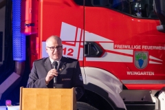 Feuerwehrkommandant Günther Sebold